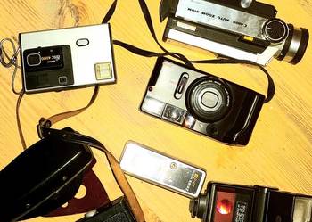 Sprzedam aparaty i kamery