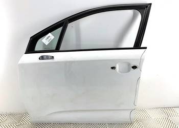 DRZWI LEWY PRZÓD CITROEN C4 II Hatchback LAKIER BIAŁY BANQUISE