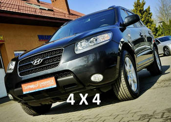 Hyundai Santa Fe 2,2CRDI 4x4, Klima, skóra, 150KM, 2007r. II (2006-2012)