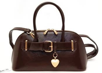 Torebka Damska Bowling Bag Mała Elegancka Listonoszka Gallantry