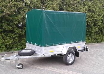 Przyczepa Rydwan  220x130x150 resor plandeka jednoosiowa