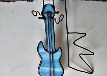 Zakładka do książki Gitara elektryczna , witraż