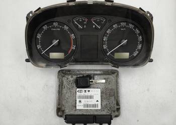 Sterownik Silnika Skoda Octavia I 1.6 8v AEE 032906014F 61600.260.11 ZESTAW
