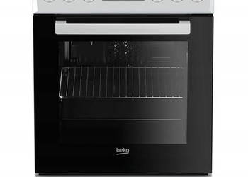 Kuchnia gaz-elek. BEKO FSE52321DWD 60cm 55L Termoobieg Grill biała