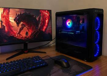 Komputer do gier+Monitor Acer Nitro 10 Rdzeni RTX 2060 32GB RAM 480GB 750W