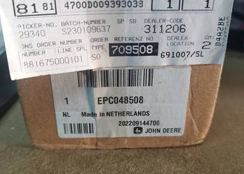 Filtr hydrauliczny John Deere EPC048508