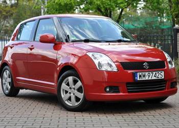 Suzuki Swift 1.3 92KM 2007 Bezwypadkowy*Nowe Opony*