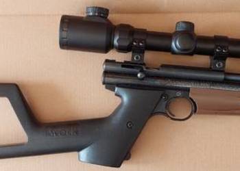 Wiatrówka PCA Crosman 1377 4,5mm ze stalowym zamkiem oraz kolbą