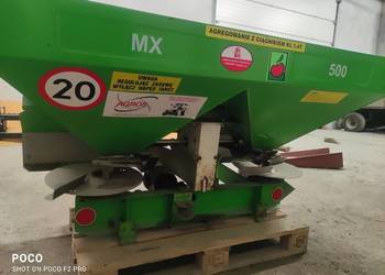 Rozsiewacz UNIA MX na hydraulice