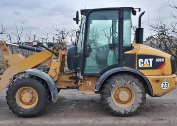 Ładowarka Caterpillar 906H widły + łyżka