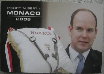 MONACO-2006 r (BLISTER) KSIĄŻE ALBERT ||-PRÓBA