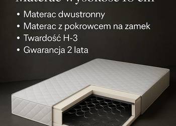 Materac sprężynowy H-3 80X200