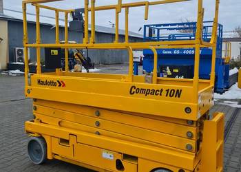 Podnośnik nożycowy elektryczny Compact 10N, wys. rob. 10m, rok 2014