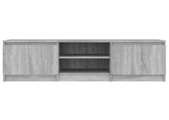 vidaXL Szafka pod telewizor, szary dąb sonoma, 140x40x35,5 cm(SKU815358)