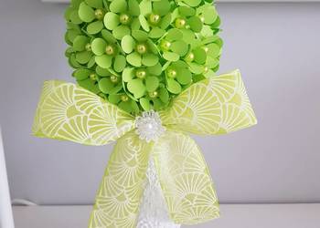 Jajko wielkanocne zielone handmade