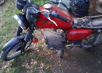 MZ ETZ 125 z dozownikiem z Francji