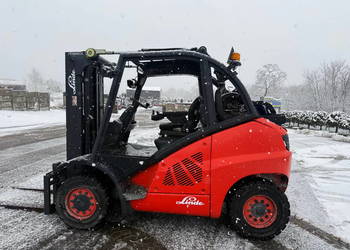 wózek widłowy LINDE H45T Triplex 4.0m niski wersja kontenerowa 4500kg