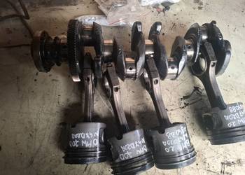 BMW E60 E90 X1 2,0D N47D20A wał korbowy tłok korbowód 0840BB