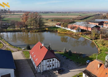 Malowniczy dom w Wysokiej nad stawem