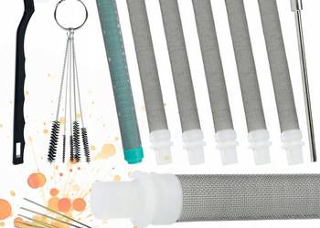 Filtr Paluszkowy 60 Mesh 5szt. + 30 Mesh + Zestaw 17w1 | do Agregatu Malar…