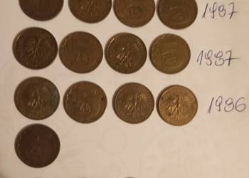 Monety 5 zł z 1986\87\88 r.