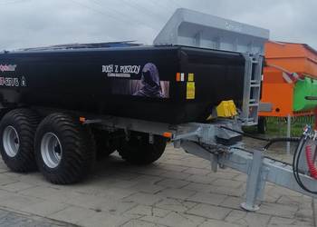 Przyczepa skorupowa tandem T 617/6 „DUCH PUSZCZY” CYNKOMET