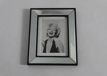 Elegancka Lustrzana Ramka + Zdjęcie Marilyn Monroe