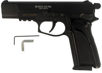 Pistolet wiatrówka Voltran Ekol ES P66 Black 4.5 mm