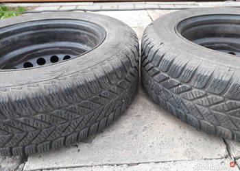 Koła stalowe 15" z zimówkami .195/65 R15 5x112 Mercedes w201 cena za calość