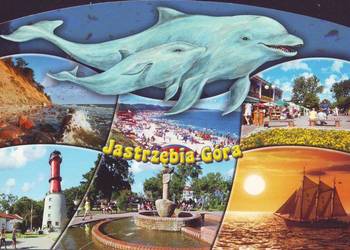 Kartka z pozdrowieńiami  Jastrzębia-Góra Widoki 2007