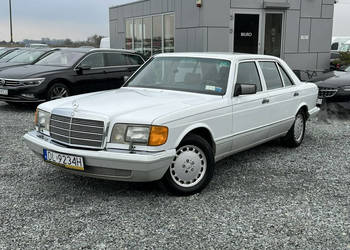 Mercedes S 420 4.2 SEL 1989r 224KM,111tys. km. zarejestrowany, zadbany! W1…