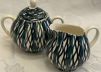 Cukiernica i mlecznik Włocławek – proj. Białoborska | porcelana vintage