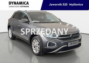 Volkswagen T-Roc VAT 23% Style 1.5TSI 150KM DSG 2023 r., salon PL, I właśc…
