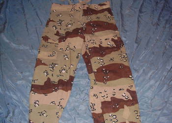 Spodnie wojskowe przeciwchemiczne gore-tex USA 6 color 170-175/90-100