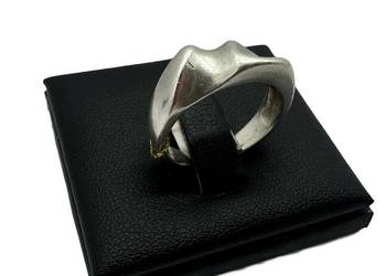 Srebrny pierścionek próby 925 - 4,35g (Rozmiar 17)