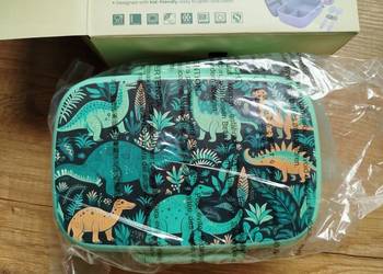 Lunch Box pojemnik sniadaniowy zielony DINO - Nowy