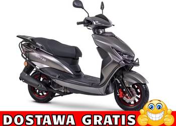 Dostawa Gratis !!! Skuter ROMET CITY 50 cc, Mocny, Promocja, Raty