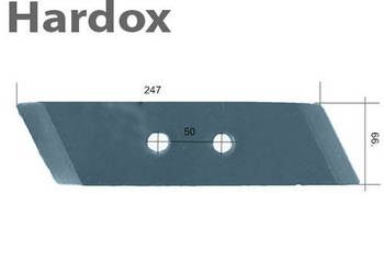 Dłuto HARDOX PK8/L PK801102/L części do pługa VOGEL NOOT