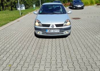 Renault Clio bez rdzy 2002 klimatyzacja wspomaganie długie opłaty 1.2 benzy