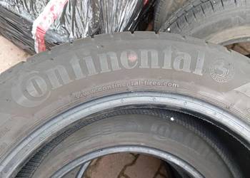 Opony CONTINENTAL letnie 215/55 R17 używane, stan dobry