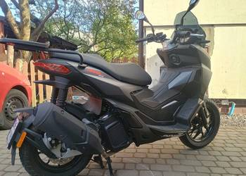 Aprilia sr gt 125 ABS PL szybsza niz x-max i forza