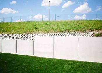 Mur oporowy L / ściana oporowa / mury oporowe T / wysokość 50-500 cm