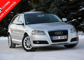 Audi A3 Sportback Lift DSG Panorama Skóry Duża Navi DRL Alu 17 z Niemiec 8…