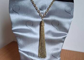 Zabytkowy  sautoir z wisiorkiem, lata 70