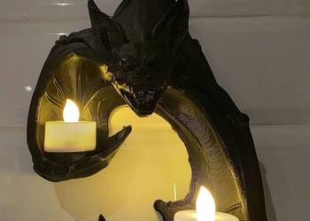 Wiszący Nietoperz Lampion Ghota Halloween