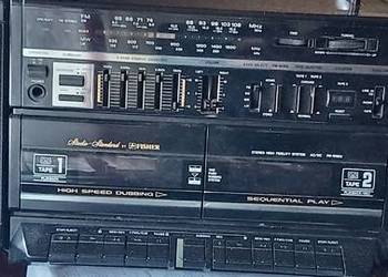 Radiomagnetofon Fisher dwukasetowy