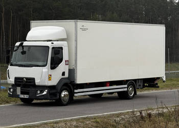 Renault D12 KONTENER, Winda , Blokada mostu Przebieg Udokumentowany , Wind…