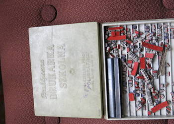 Drukarka „szkolna” krakowskiej spółdzielni Poligrafika