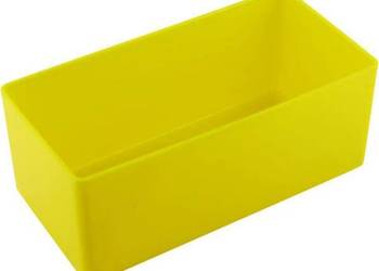 Kasetka asortymentowa, 54x108x45 mm, żółta polipropylenowa, Hünersdorff WE…