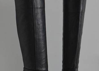 Wysokie kozaki Minelli za lub pod kolano na wygodnym obcasie 38